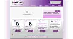 Desktop Screenshot of logiciel-ec.com